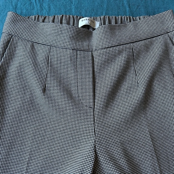 Babaton Cohen Mid-Rise Houndstooth Cropped Pant - Picture 3 of 7